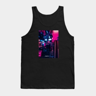 Tokyo Street Neon Synthwave Tank Top